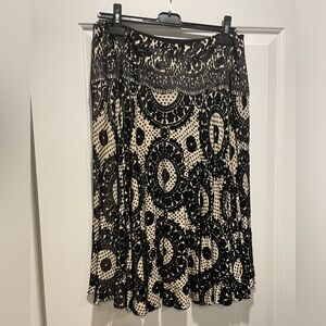 DVF Velvet Midi Skirt Size 10